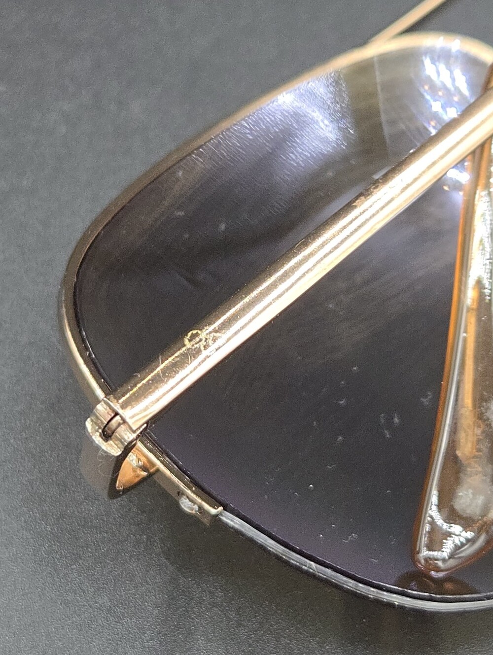 Jessica Simpson Rose Gold Aviator Sunglasses - Picture 8 of 10